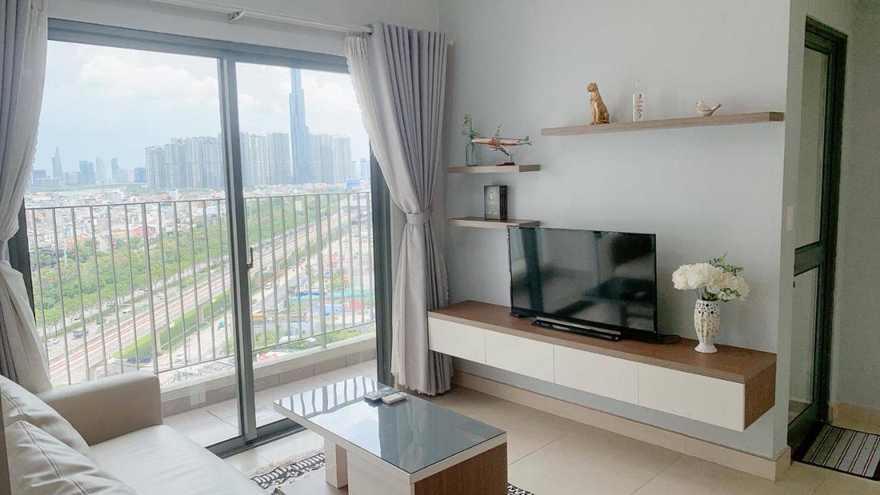 Apartment Luxury 2Bedroom 2Wc in Masteri Thao Dien District 2 Ho-Chi-Minh-Stadt Exterior foto